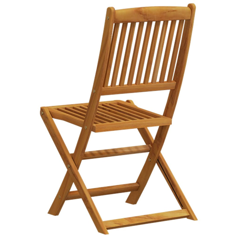 vidaXL 5 Piece Garden Dining Set Solid Wood Eucalyptus