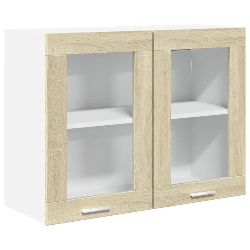 4 Piece Kitchen Cabinet Set Lyon Sonoma Oak Engineered Wood