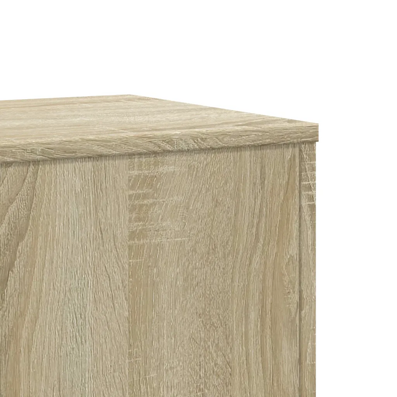 Plant Stands 2 pcs Sonoma Oak 33x33x100 cm Engineered Wood