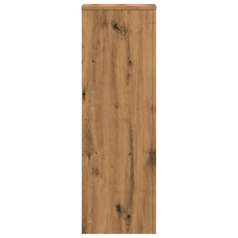 Plant Stands 2 pcs Artisian Oak 33x33x100 cm Engineered Wood