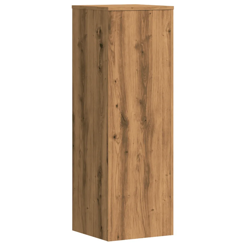 Plant Stands 2 pcs Artisian Oak 33x33x100 cm Engineered Wood