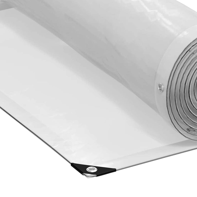 vidaXL Clear Tarpaulin with Eyelets 2x3 m Polyethylene