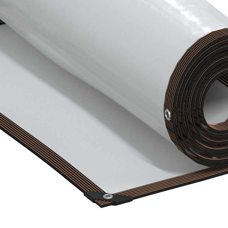 vidaXL Clear Tarpaulin with Eyelets 2x3 m Polyethylene
