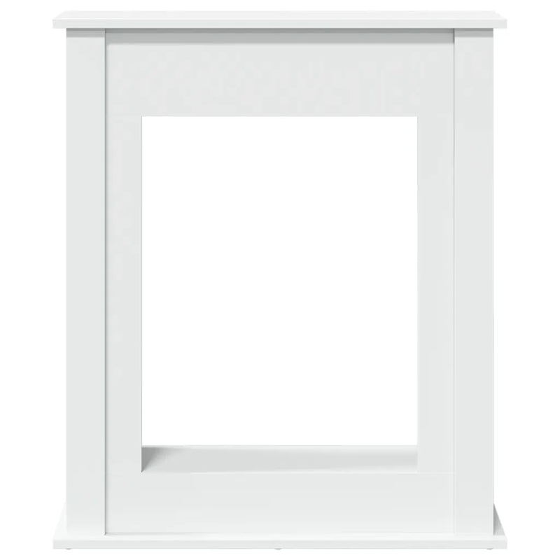 Fireplace Surround White 75x20x87,5 cm Engineered Wood