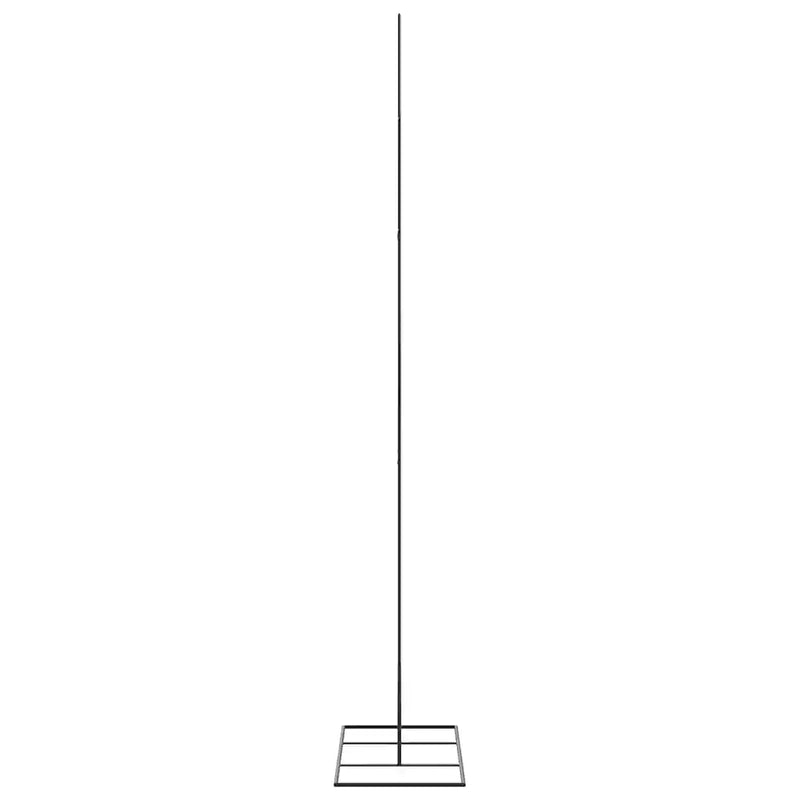 Metal Christmas Tree for Decoration Black 180 cm