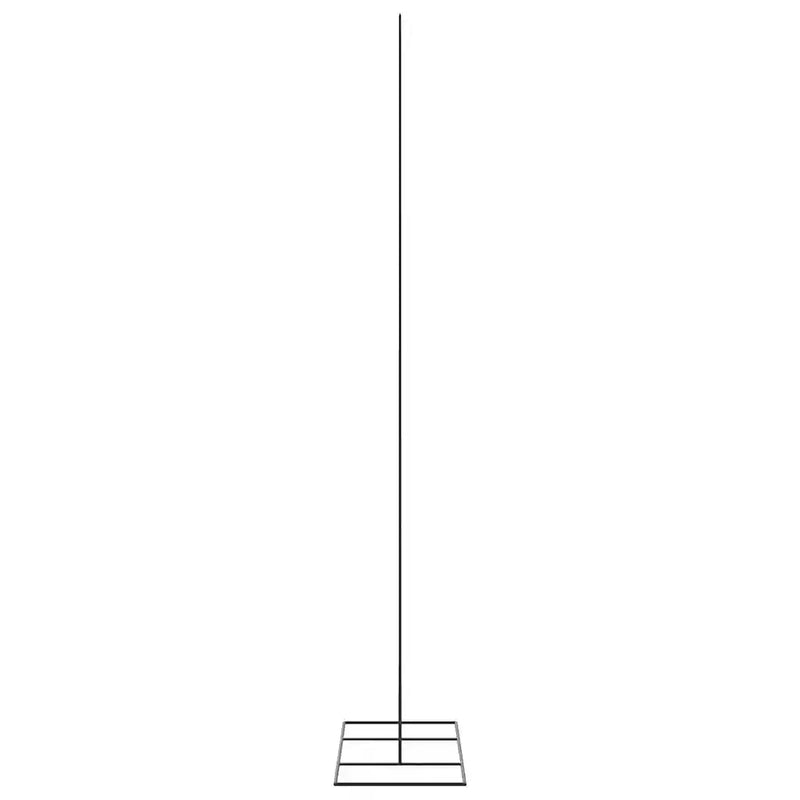 Metal Christmas Tree for Decoration Black 180 cm
