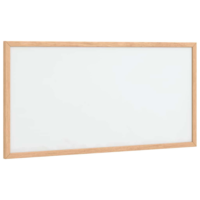 vidaXL Magnetic Whiteboard with Solid Pine Wood Frame 60x30 cm