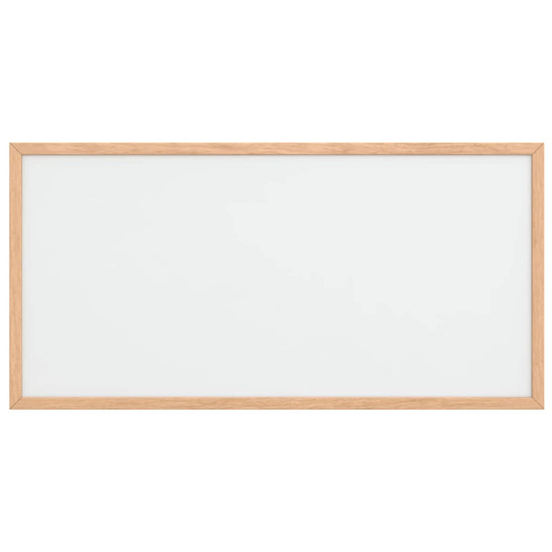 vidaXL Magnetic Whiteboard with Solid Pine Wood Frame 60x30 cm