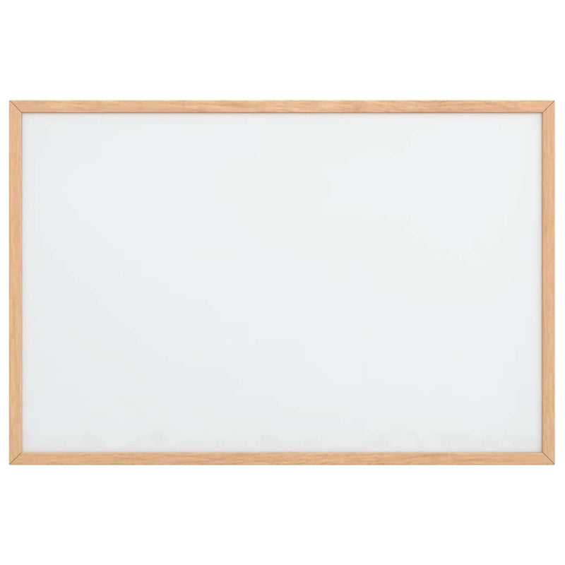 vidaXL Magnetic Whiteboard with Solid Pine Wood Frame 60x40 cm