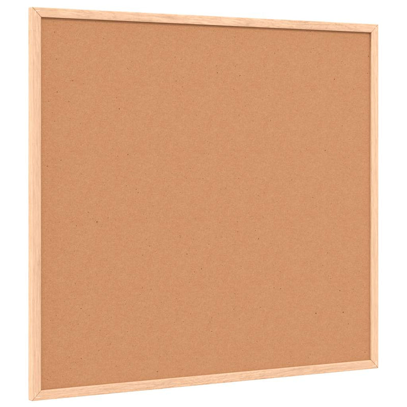 vidaXL Magnetic Whiteboard with Solid Pine Wood Frame 60x55 cm
