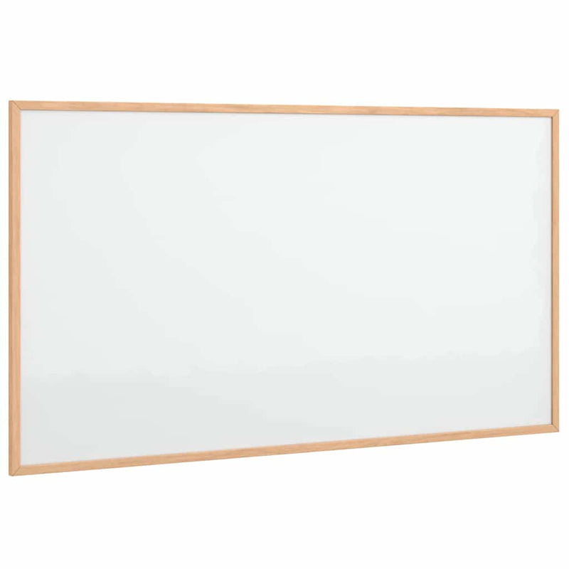 vidaXL Magnetic Whiteboard with Solid Pine Wood Frame 100x55 cm