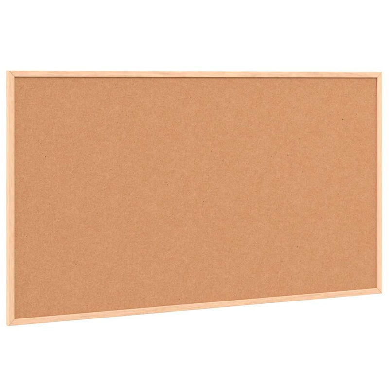 vidaXL Magnetic Whiteboard with Solid Pine Wood Frame 100x55 cm