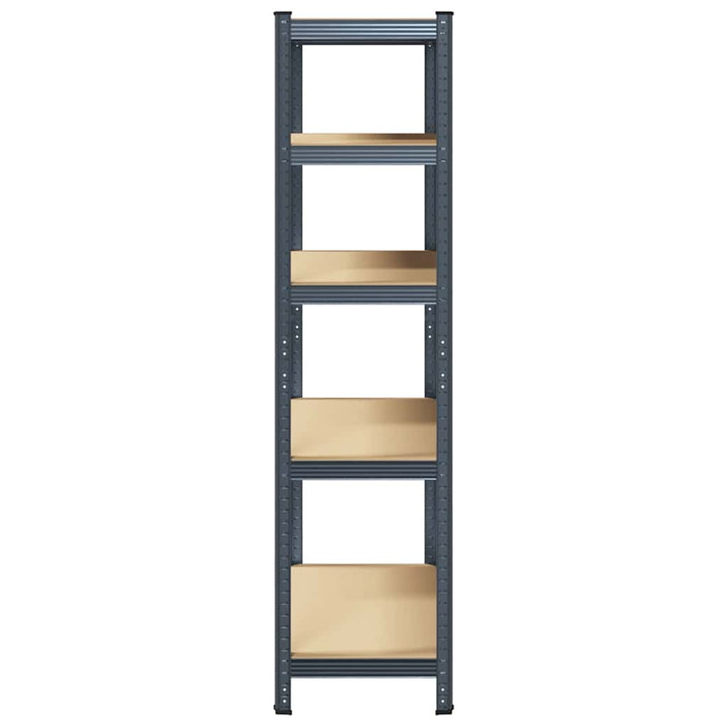 vidaXL 5-Layer Heavy-duty Shelf Anthracite Steel&Engineered Wood
