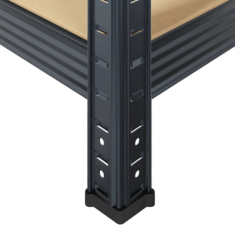 vidaXL 5-Layer Heavy-duty Shelf Anthracite Steel&Engineered Wood