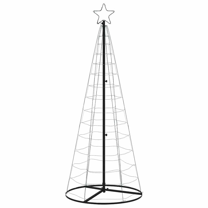 vidaXL LED Christmas Tree 200 LEDs Warm White 180 cm