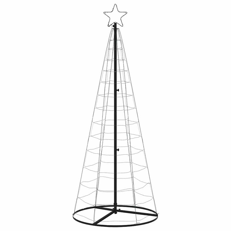 vidaXL LED Christmas Tree 200 LEDs Cold White 180 cm