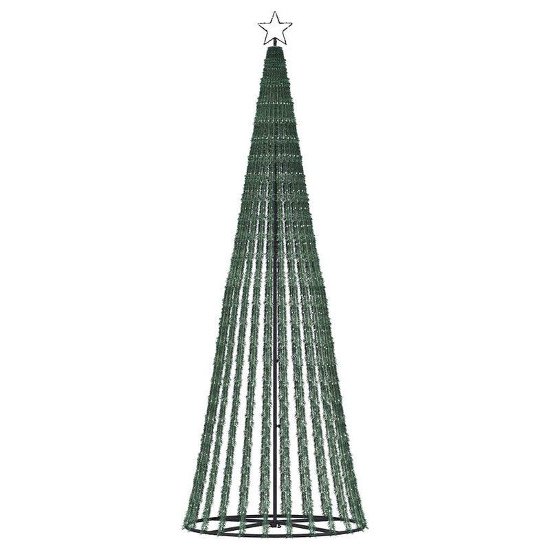 vidaXL LED Christmas Tree 475 LEDs Cold White 250 cm