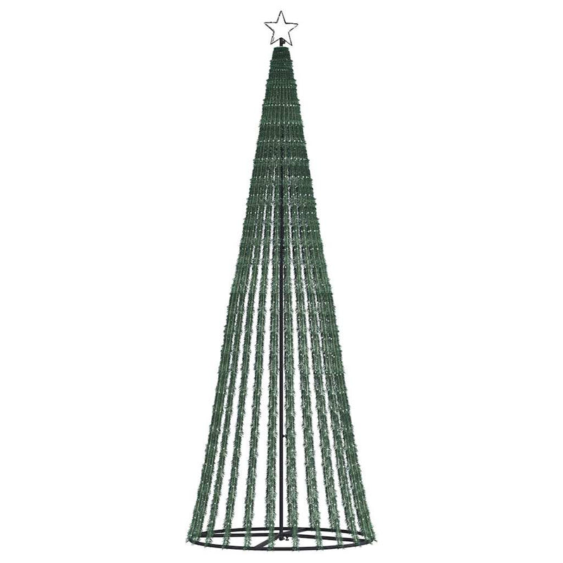vidaXL LED Christmas Tree 475 LEDs Cold White 250 cm