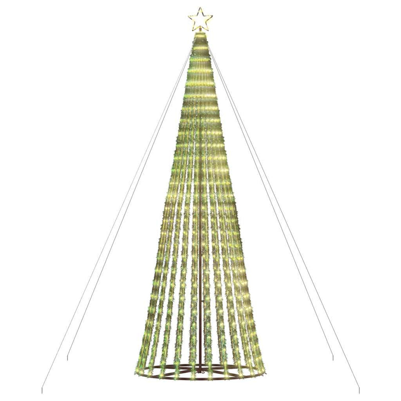 vidaXL LED Christmas Tree 1028 LEDs Warm White 400 cm