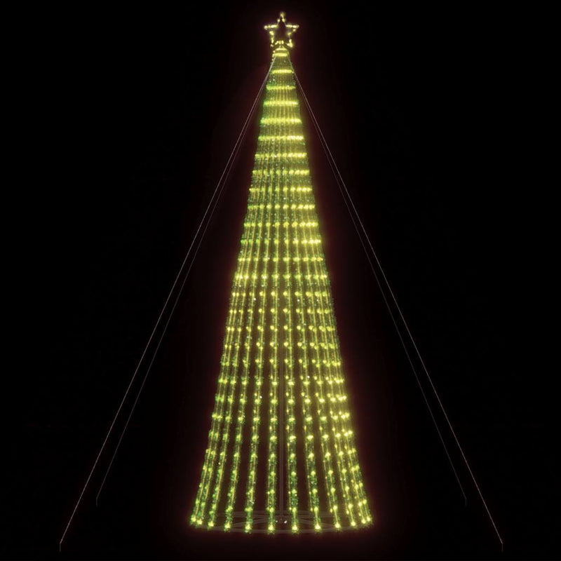 vidaXL LED Christmas Tree 1028 LEDs Warm White 400 cm