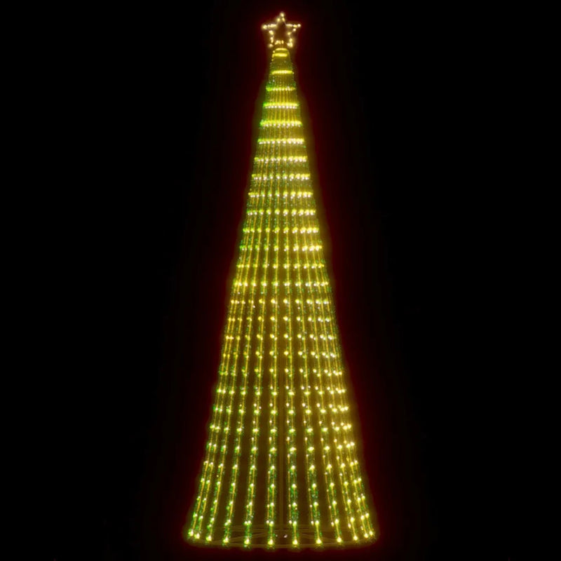 LED Christmas Tree with Spikes 570 LEDs Warm White 300 cm