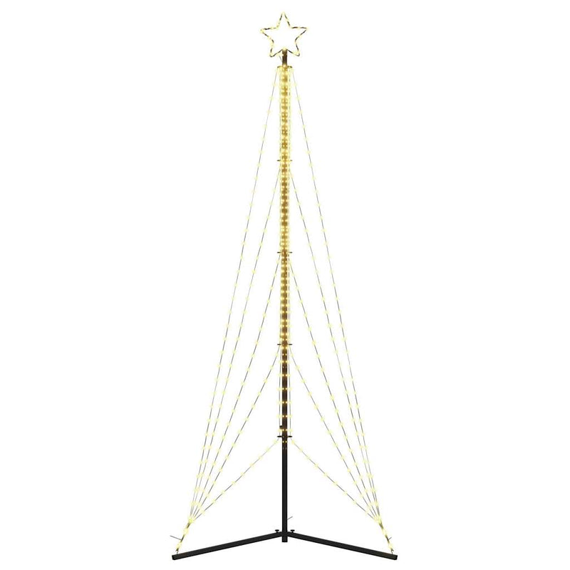 vidaXL LED Christmas Tree 525 LEDs Warm White 302 cm