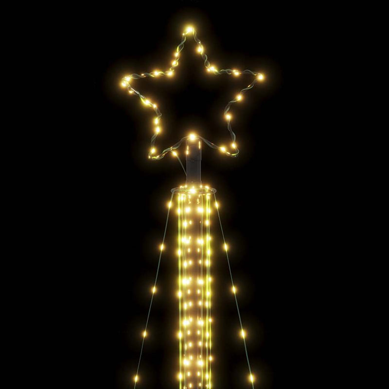 vidaXL LED Christmas Tree 525 LEDs Warm White 302 cm