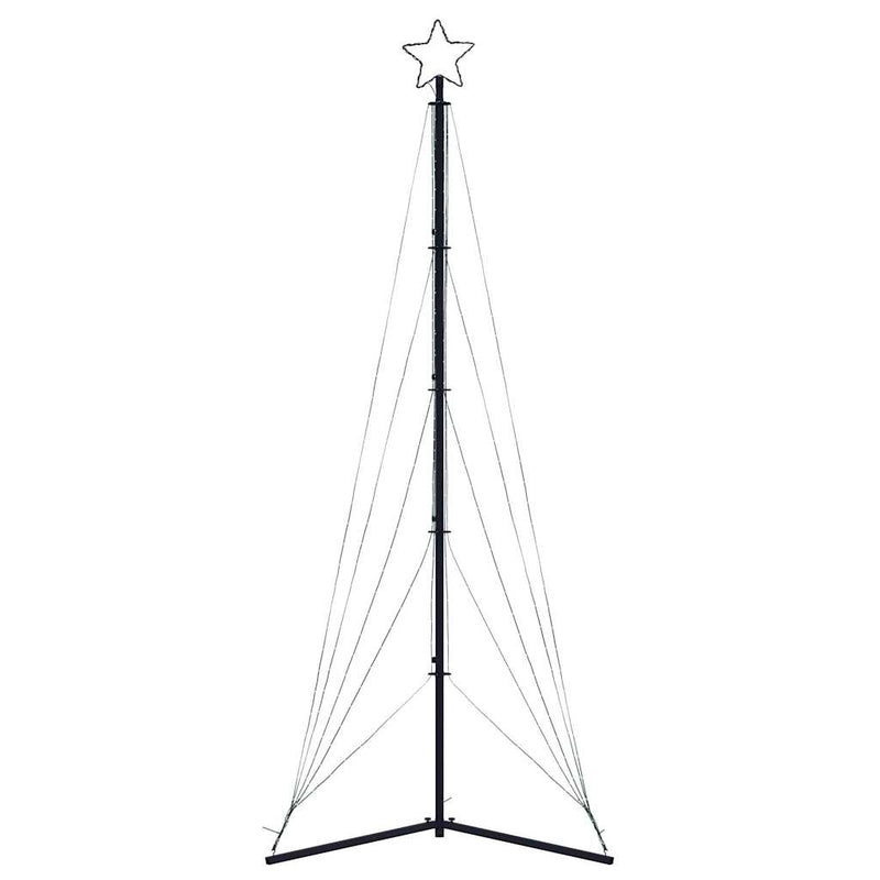 vidaXL LED Christmas Tree 525 LEDs Cold White 302 cm