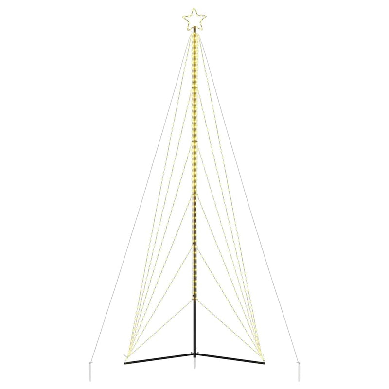 vidaXL LED Christmas Tree 861 LEDs Warm White 478 cm
