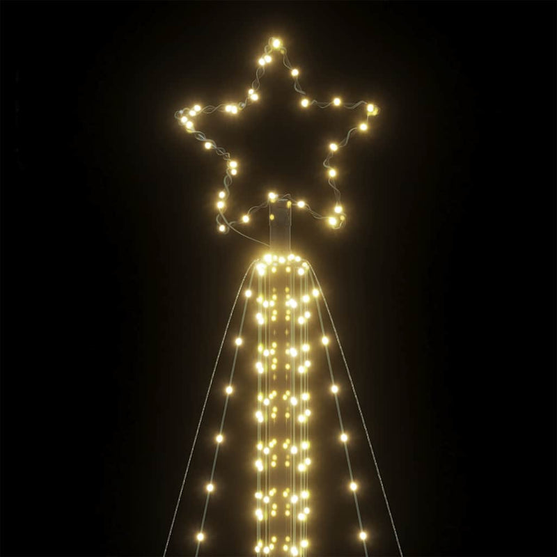 vidaXL LED Christmas Tree 861 LEDs Warm White 478 cm