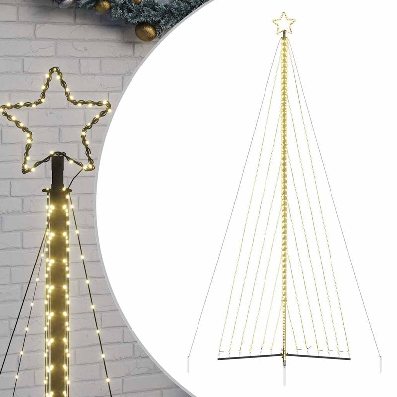vidaXL LED Christmas Tree 789 LEDs Warm White 478 cm