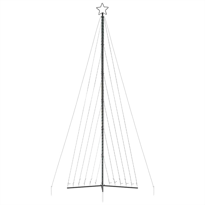 vidaXL LED Christmas Tree 789 LEDs Warm White 478 cm