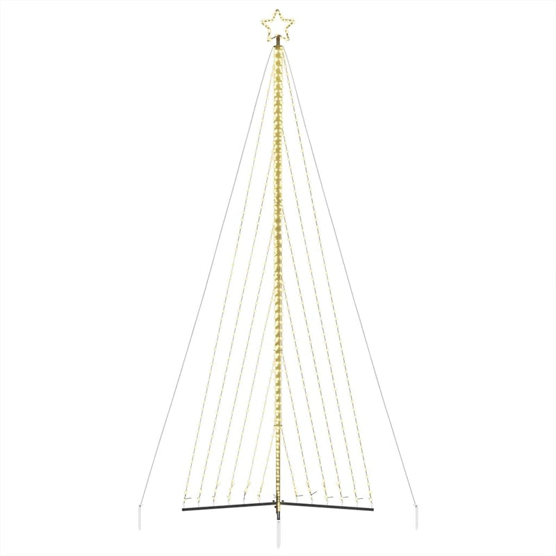 vidaXL LED Christmas Tree 789 LEDs Warm White 478 cm