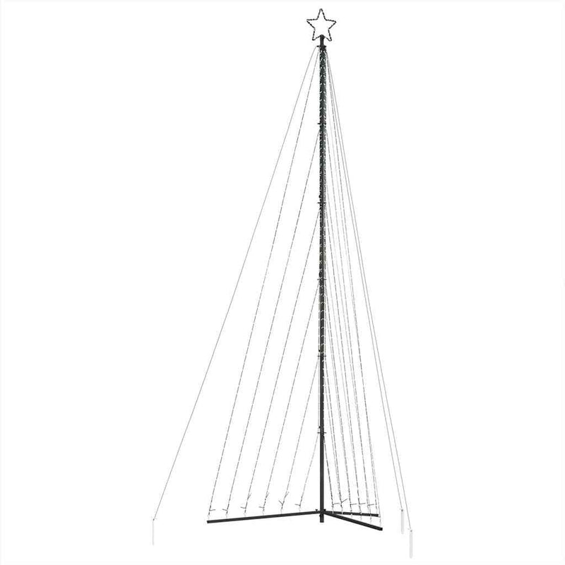 vidaXL LED Christmas Tree 789 LEDs Cold White 478 cm