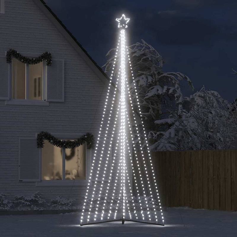 vidaXL LED Christmas Tree 789 LEDs Cold White 478 cm