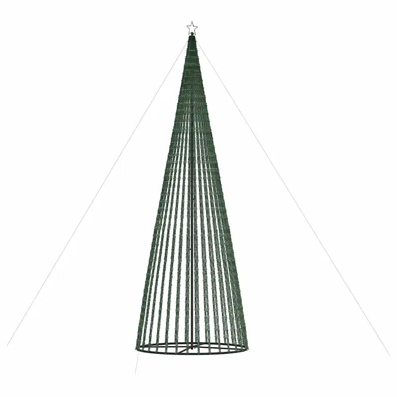 LED Christmas Tree 1544 LEDs Cold White 500 cm