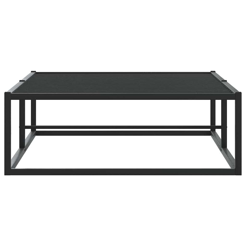 vidaXL Bed Frame without Mattress Black 92x187 cm Single Metal
