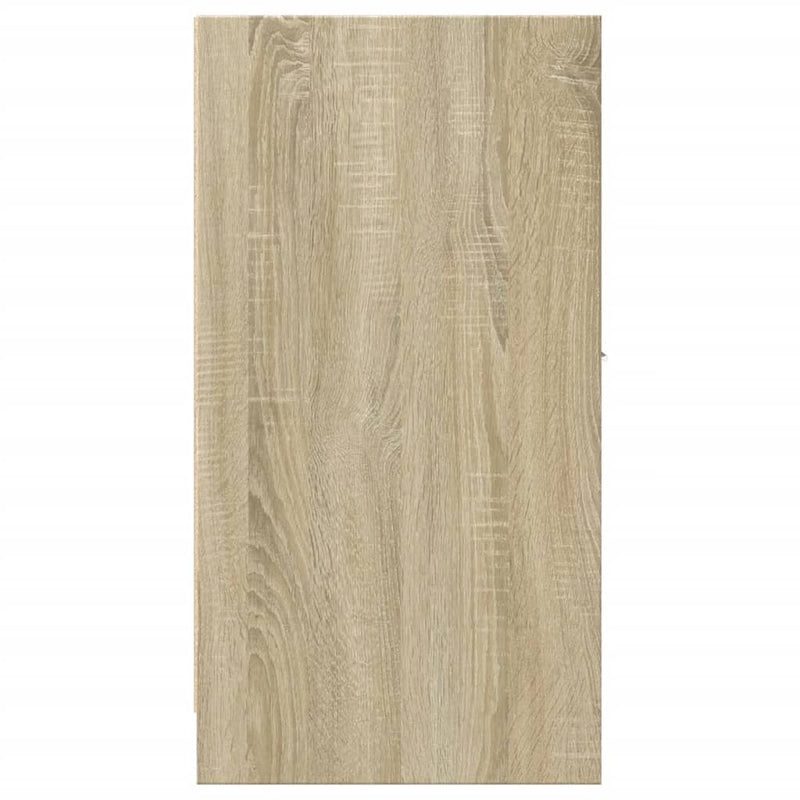 Apothecary Cabinet Sonoma Oak 30x41x77.5 cm Engineered Wood