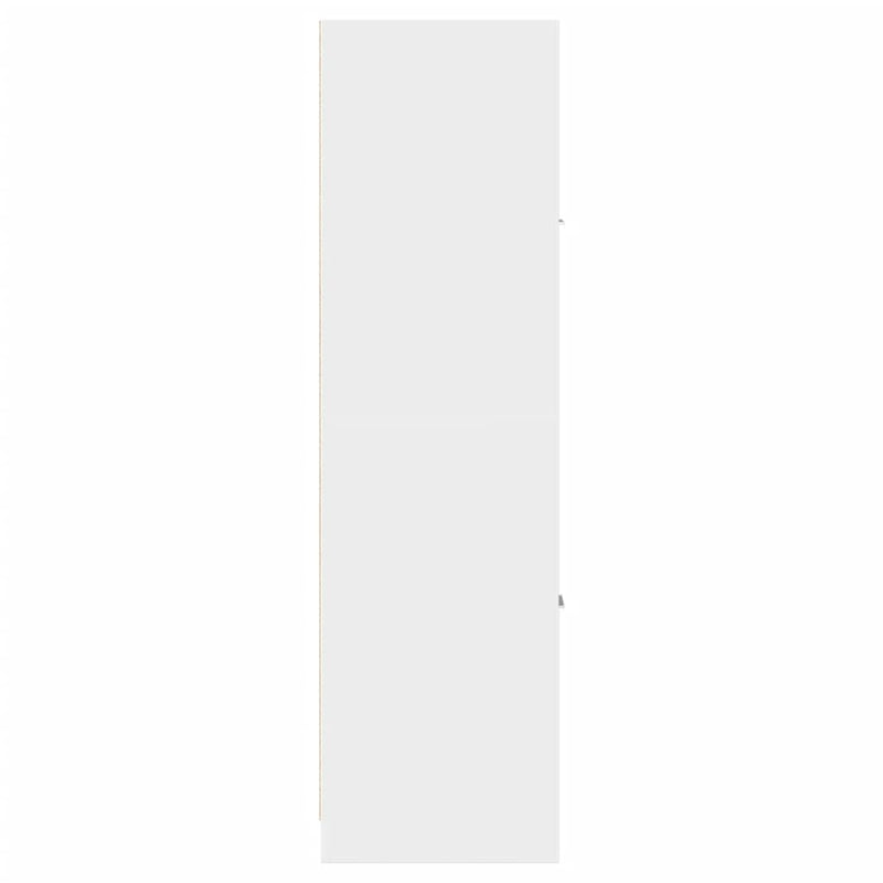 vidaXL Apothecary Cabinet White 30x41x144.5 cm Engineered Wood