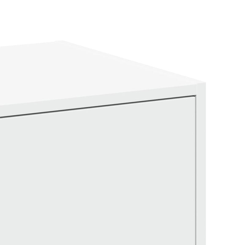 vidaXL Apothecary Cabinet White 30x41x144.5 cm Engineered Wood