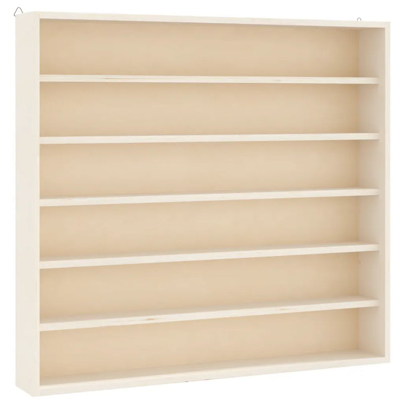 Wooden Collector's Display Case with 6 Shelves 60x8,5x55cm