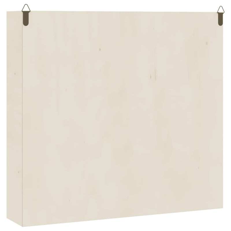 vidaXL Wooden Collector's Display Case with Doors 40x8,5x37cm