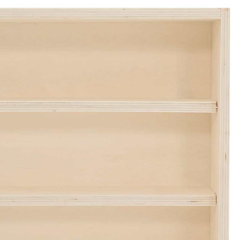 Wooden Collector's Display Case with Doors 40x8,5x37cm