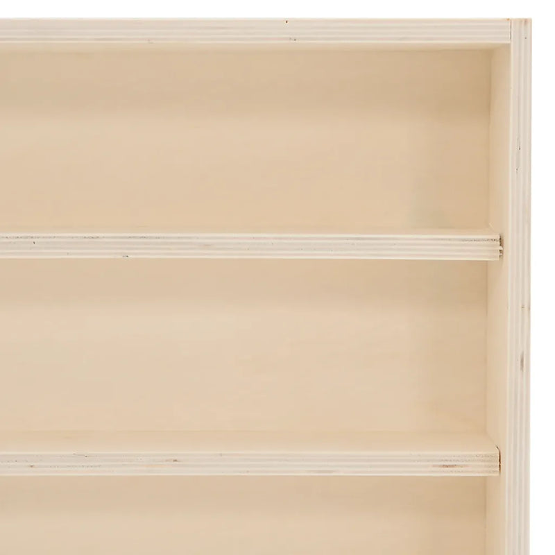 Wooden Collector's Display Case with Doors 100x8,5x37cm