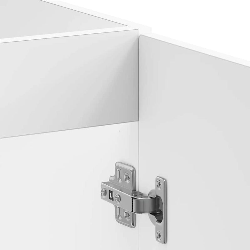 vidaXL Sink Base Cabinet Kalmar White 80x46x81.5 cm Engineered Wood