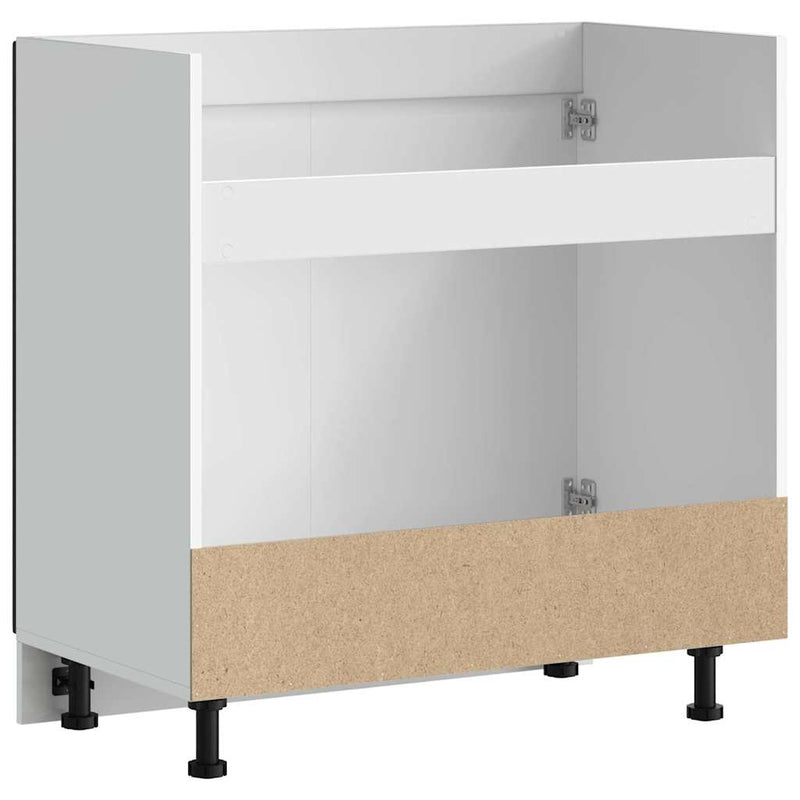 vidaXL Sink Base Cabinet "Kalmar" Black 80x46x81,5 cm Engineered Wood