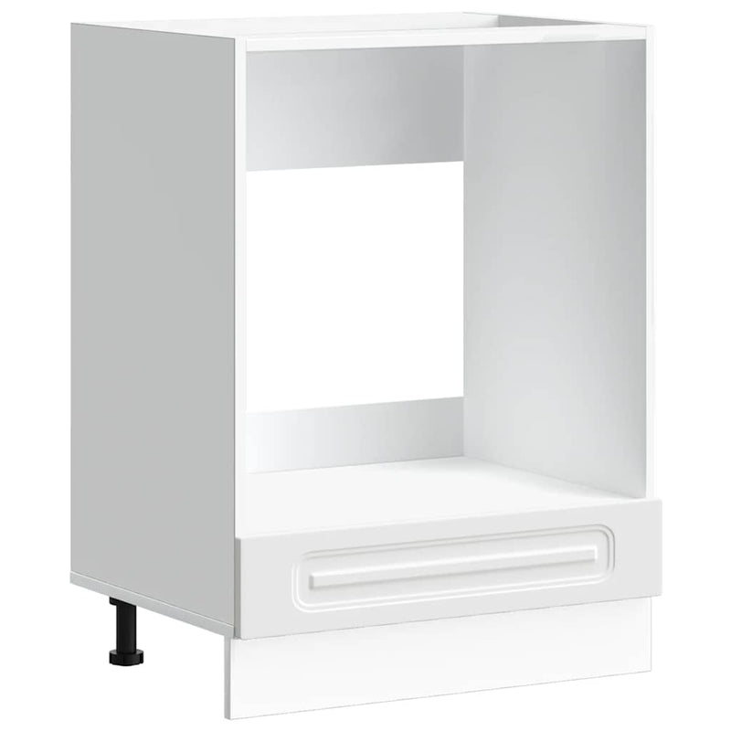 vidaXL Oven Cabinet Kalmar White Engineered Wood