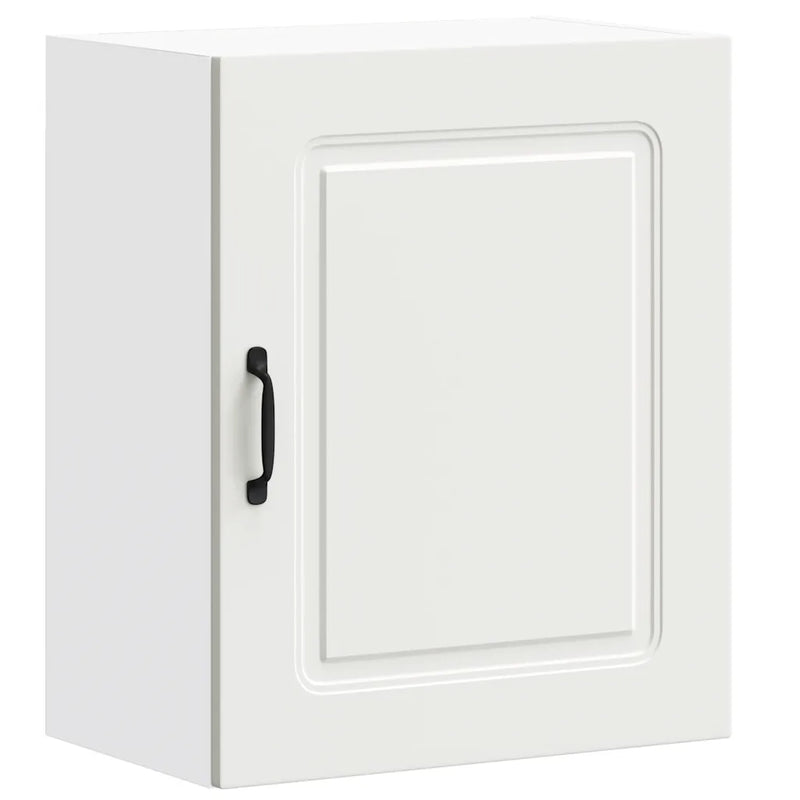 Kitchen Wall Cabinets 2 pcs Kalmar White Engineered Wood