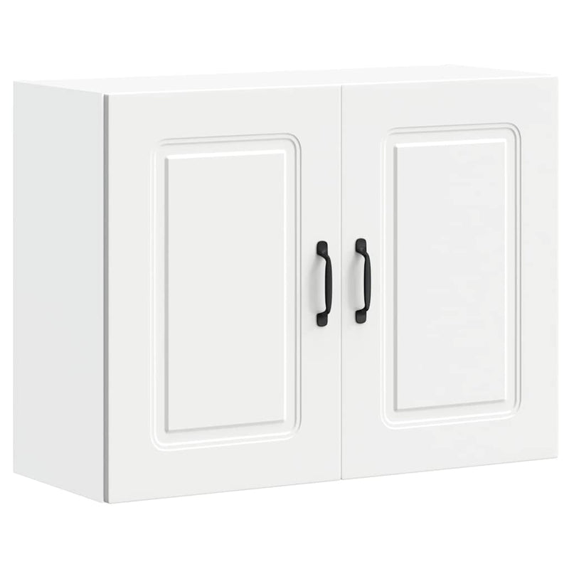 vidaXL Kitchen Wall Cabinet Kalmar White Engineered Wood