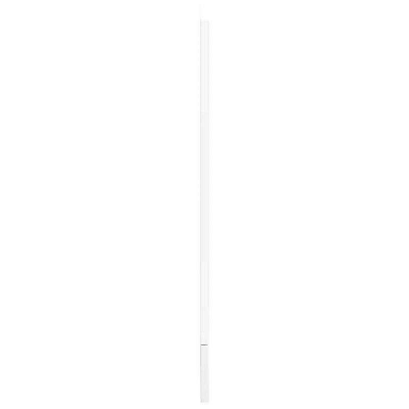 vidaXL Dishwasher Panel Kalmar White 45x1.5x67 cm Engineered Wood